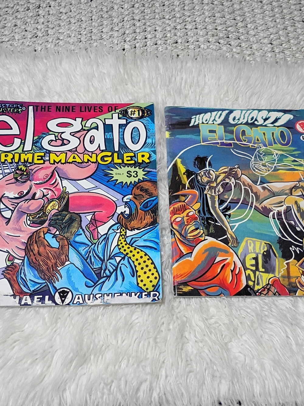El Gato: The Nine Lives Of El Gato Crime Mangler And Holy Ghost Comic Books